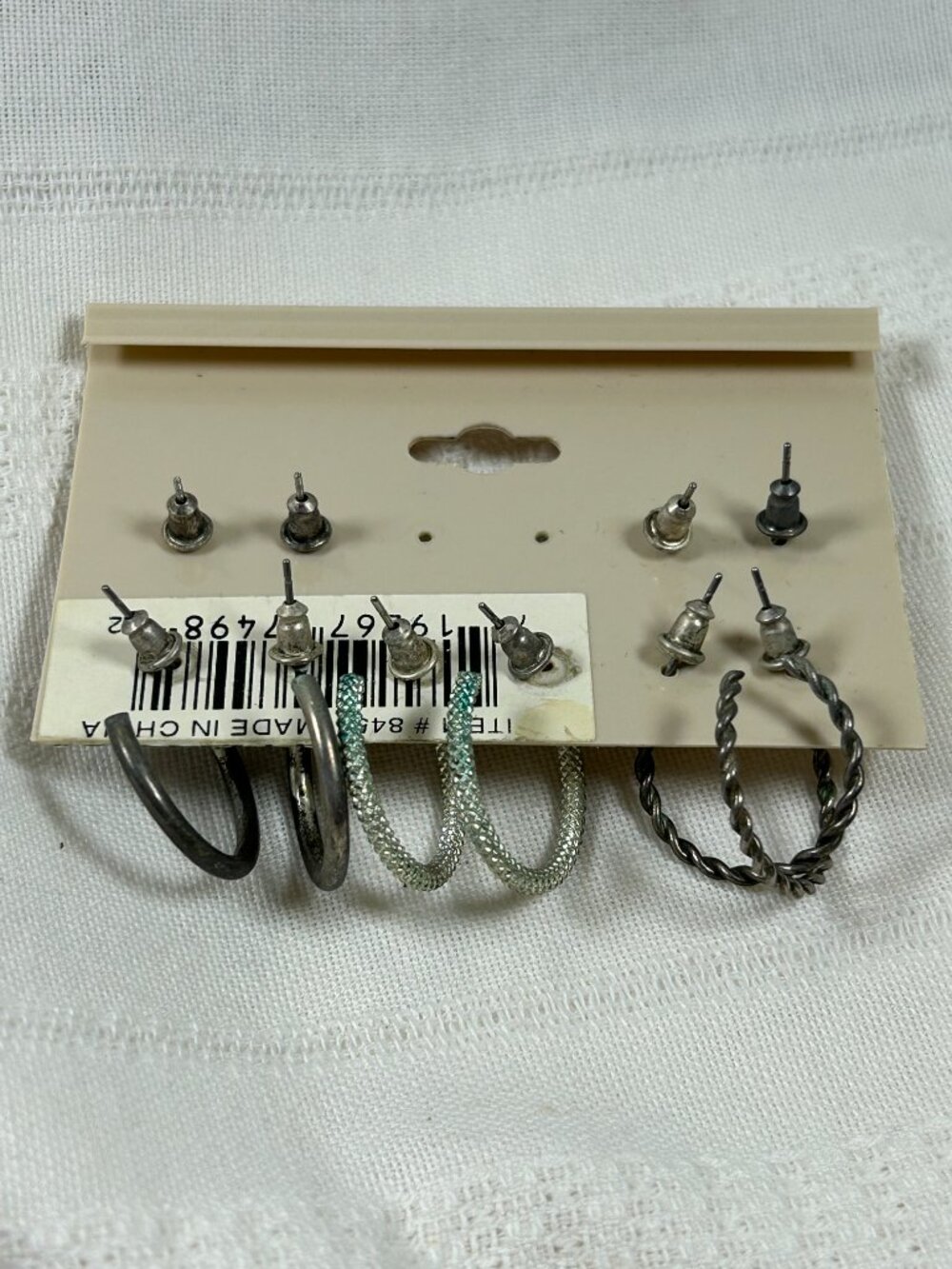 Chic Multi-Pack Earring Set - Pre-owned - Picture 3 of 3